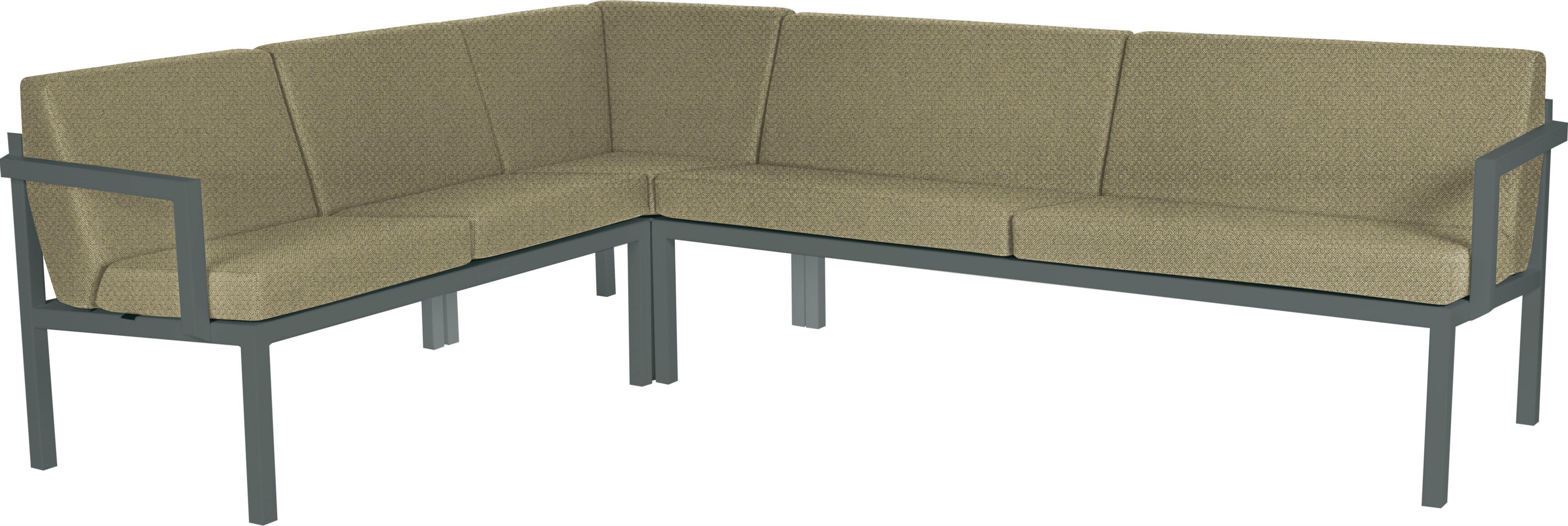 Frame Multi Hjørnegruppe, Inkludert puter og armlener (2stk)