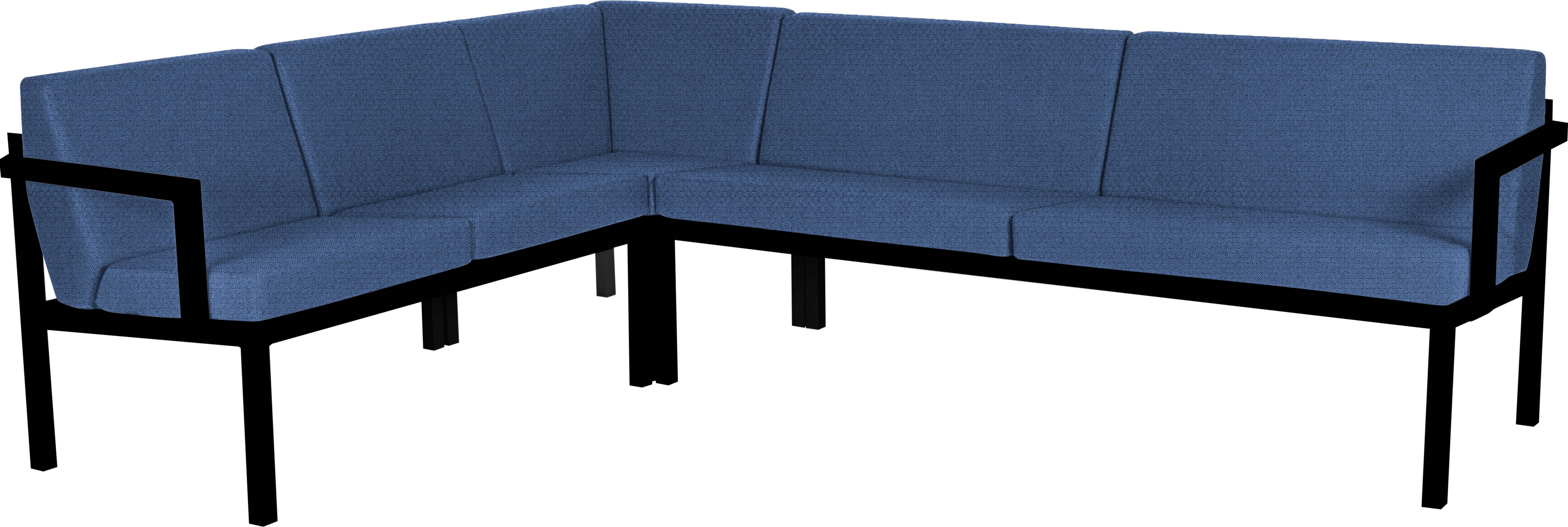 Frame Multi Hjørnegruppe, Inkludert puter og armlener (2stk)